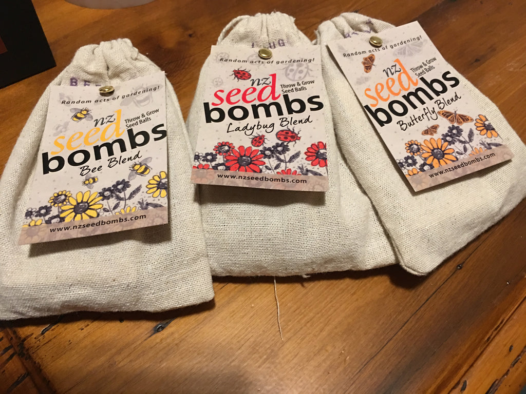 The "buzz" about our NZ Seed Bombs