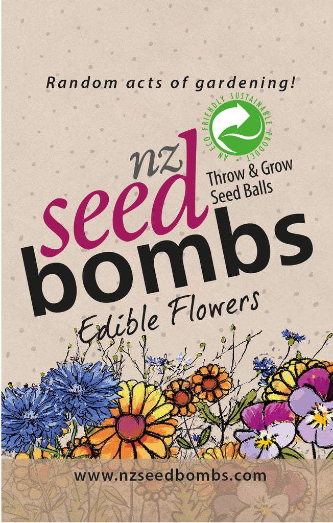 NZ Seed Bombs Edible Flowers Eagles Rest
