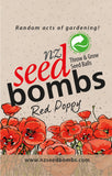 NZ Seed Bombs - Red Poppy